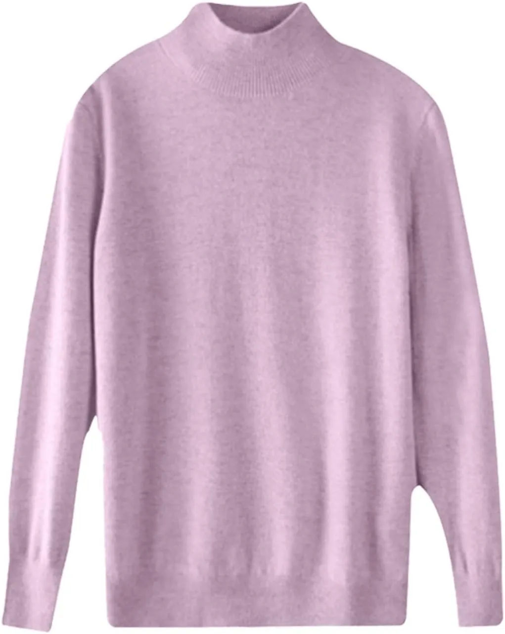 2025 Cashmere Sweaters for Women Comfort Pullover Sweaters Casual Crewneck Sweater Dressy Long Sleeve Sweaters