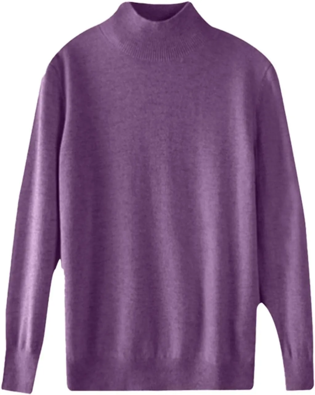 2025 Cashmere Sweaters for Women Comfort Pullover Sweaters Casual Crewneck Sweater Dressy Long Sleeve Sweaters
