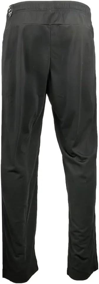 adidas Men's Essentials Warm-up Open Hem 3-stripes Tracksuit Bottoms, Black-white,