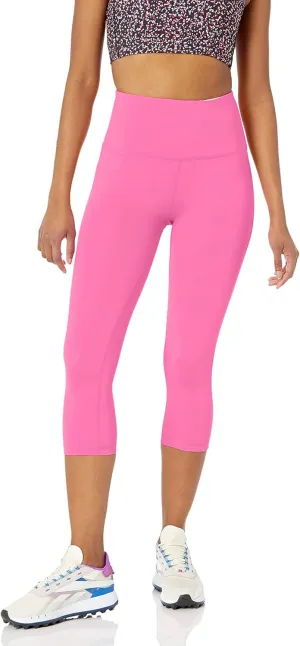 Amazon Essentials Women's Active Sculpt Workout Athleisure High Rise Capri Leggings (Available in Plus Size)