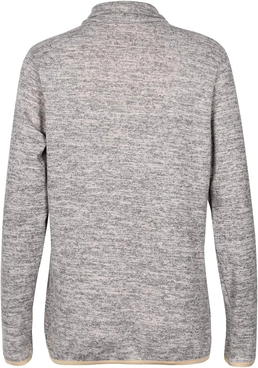 Artfish Women's Women Quarter Zip Casual Pullovers Lightweight Fleece Sweatshirts with Pockets