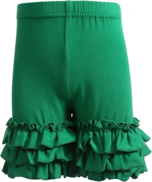 Baby Toddler Girls Ruffles Shorts Little Girls Bottoms Cotton Pants 3 Months-6T