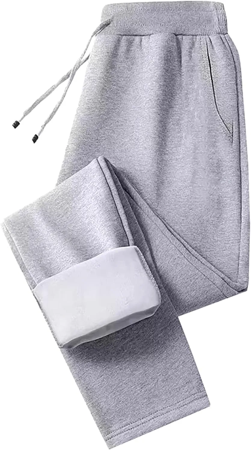Bevawear Glide Pants for Women, Winter Plush Glidepants Winter Pants for Women Fleece Lined Joggers Women