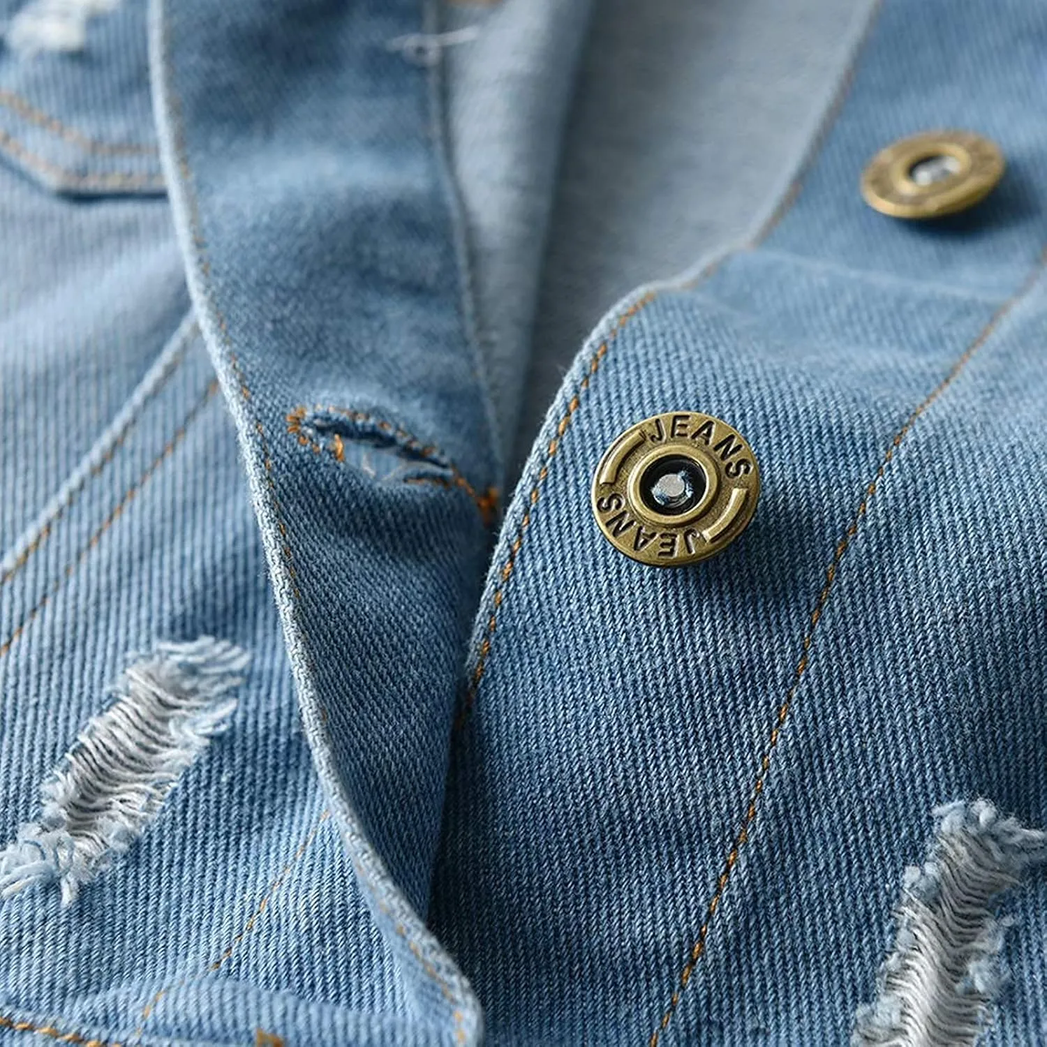 Boys' Denim Jacket Boys' Denim Jacket Outerwear, 12M-14 Years Boys Denim Jacket Girls' Trucker Jacket