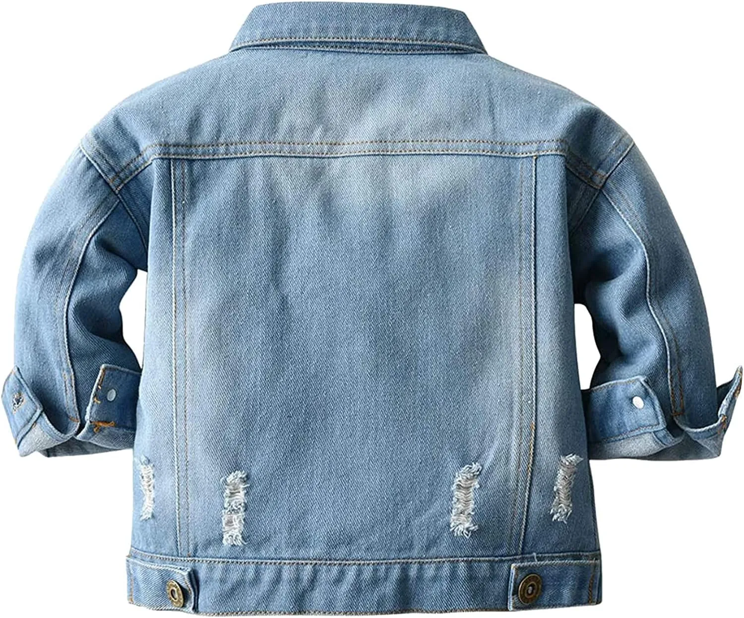Boys' Denim Jacket Boys' Denim Jacket Outerwear, 12M-14 Years Boys Denim Jacket Girls' Trucker Jacket