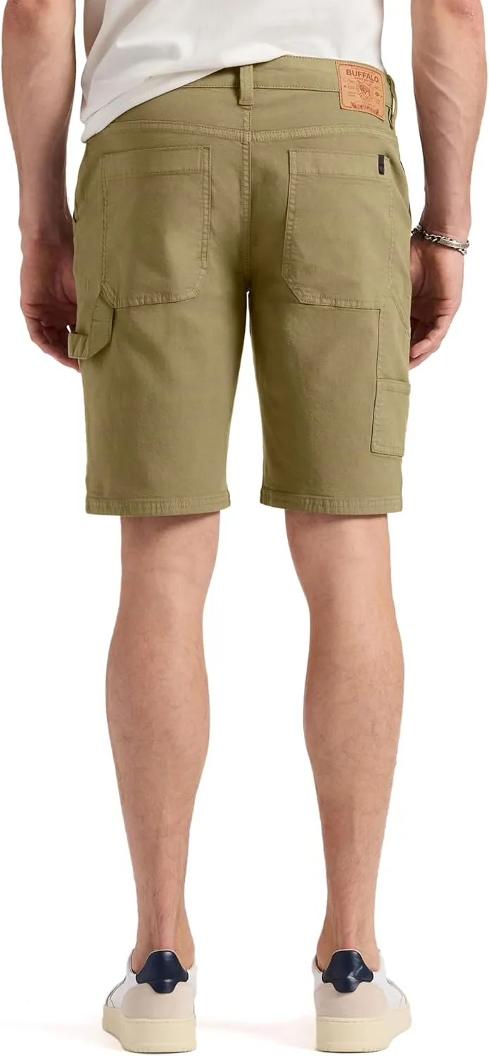 Buffalo David Bitton Men's Non Denim Relaxed Straight Dean Carpenter Shorts