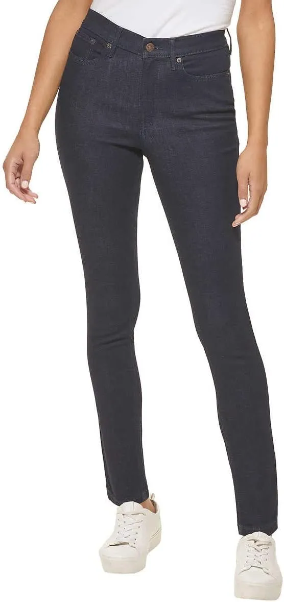 Calvin Klein Jeans Ladies' High Rise Jeans - Dark Blue 18