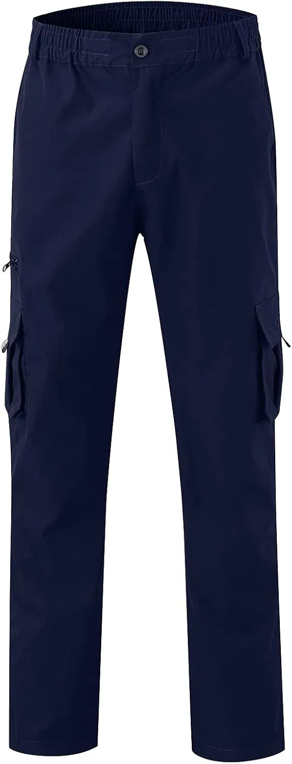 Cargo Lightweight Tactical Pants for Men Fashion Cargo Pants Multi Pocket Athletic Pants Casual Outdoor Trousers