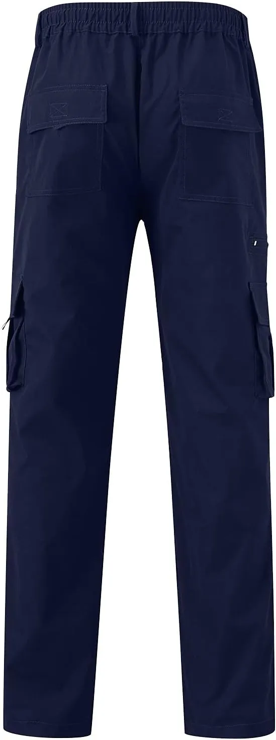 Cargo Lightweight Tactical Pants for Men Fashion Cargo Pants Multi Pocket Athletic Pants Casual Outdoor Trousers
