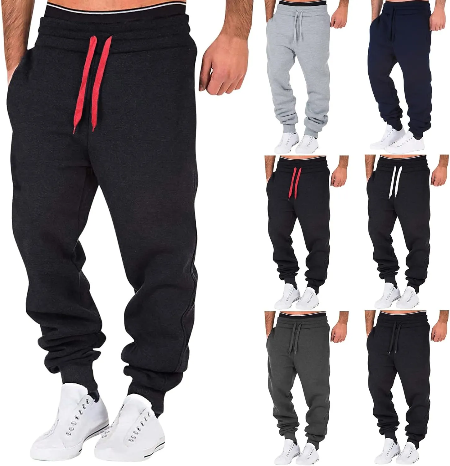 Cargo Pants for Men Relaxed Fit Mens Cargo Pants Cargo Work Sweatpants Men's Fashion Sports Pants Men's Cargo Joggers