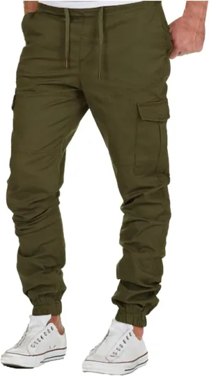 Cargo Pants for Men Relaxed Fit Mens Cargo Pants Joggers Running Sports Sweatpants Slim Fit Fashion Men's Pants Sweat
