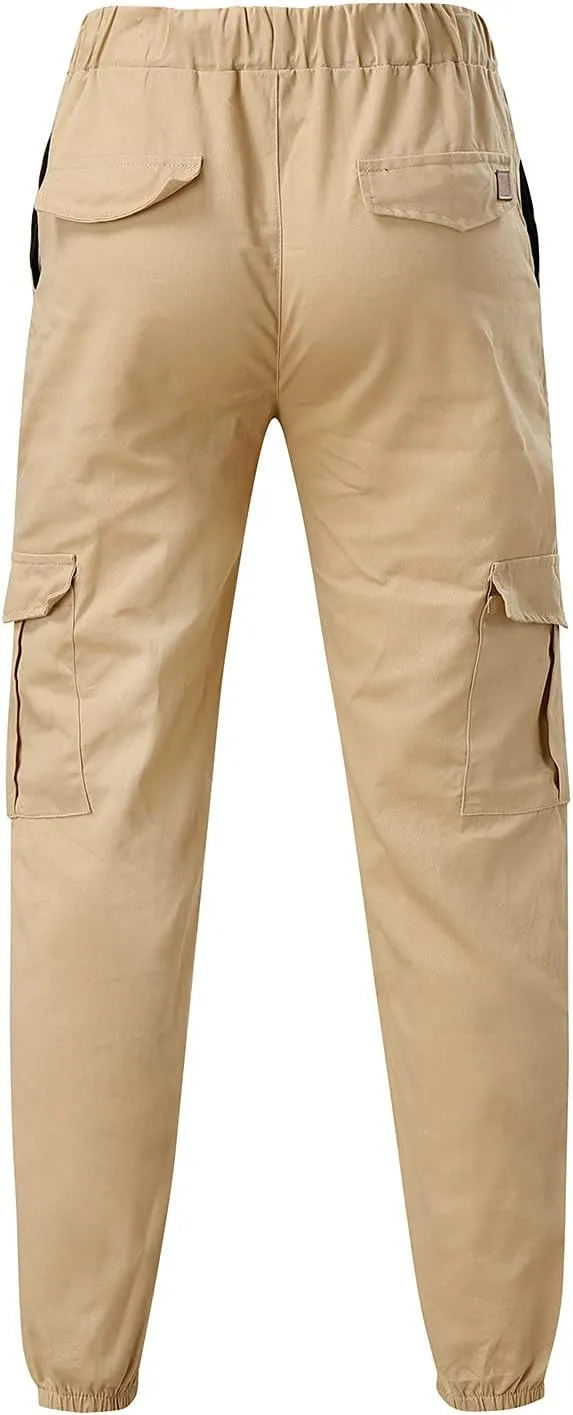 Cargo Pants for Men Relaxed Fit Mens Cargo Pants Outdoor Twill Track Jogging Sweatpants Pants Men's Sweatpants Casual
