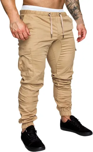 Cargo Pants for Men Relaxed Fit Mens Cargo Pants Outdoor Twill Track Jogging Sweatpants Pants Men's Sweatpants Casual