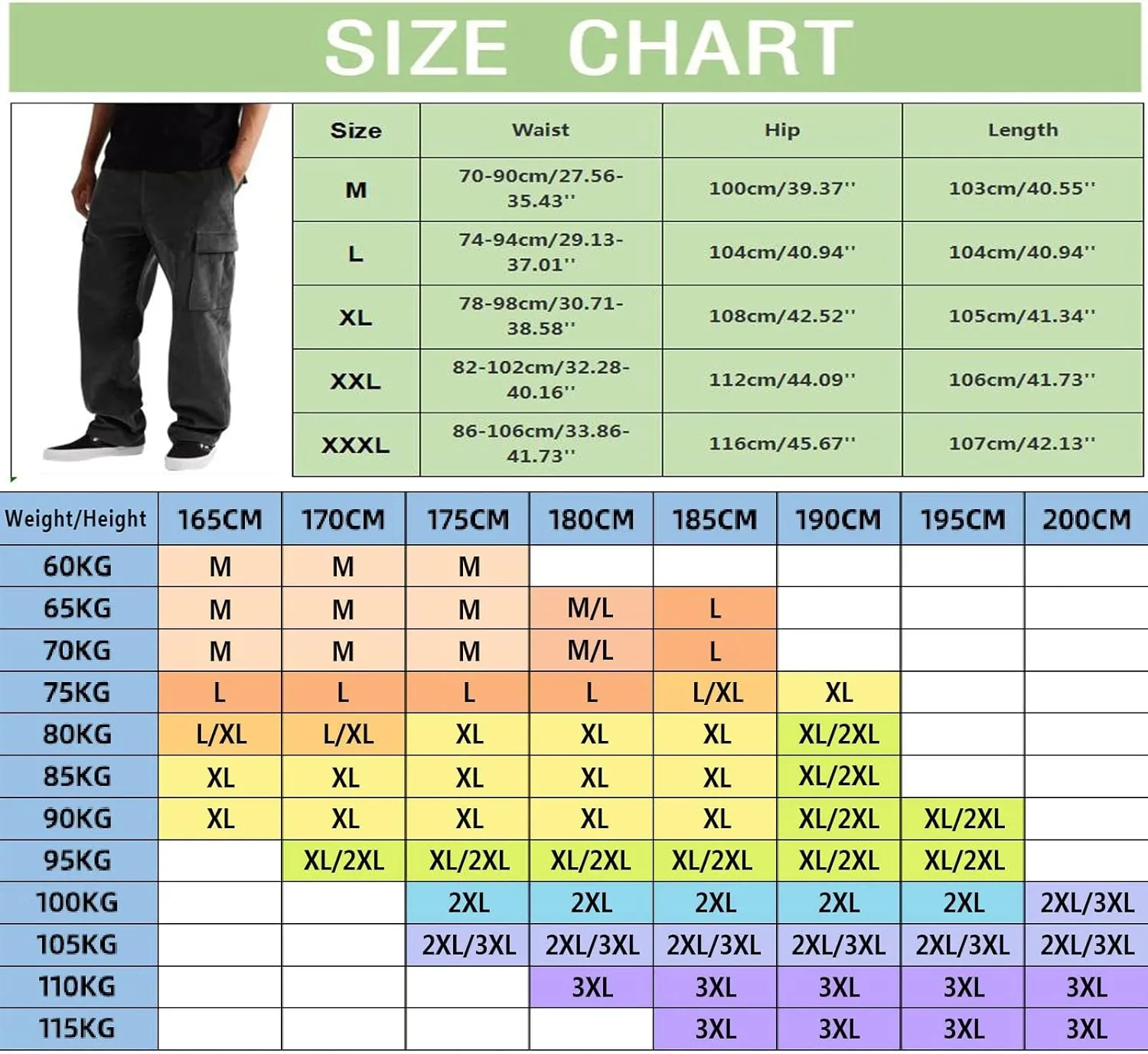 Cargo Pants for Men Relaxed Fit Mens Sweat Pants for Man Drawstring Sweatpants Athletic Pants for Mens Work Joggers