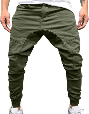 Cargo Pants for Men Relaxed Fit Trousers Casual Outdoor Joggers Lightweight Sweatpants for Men Jogging Cargo Pants