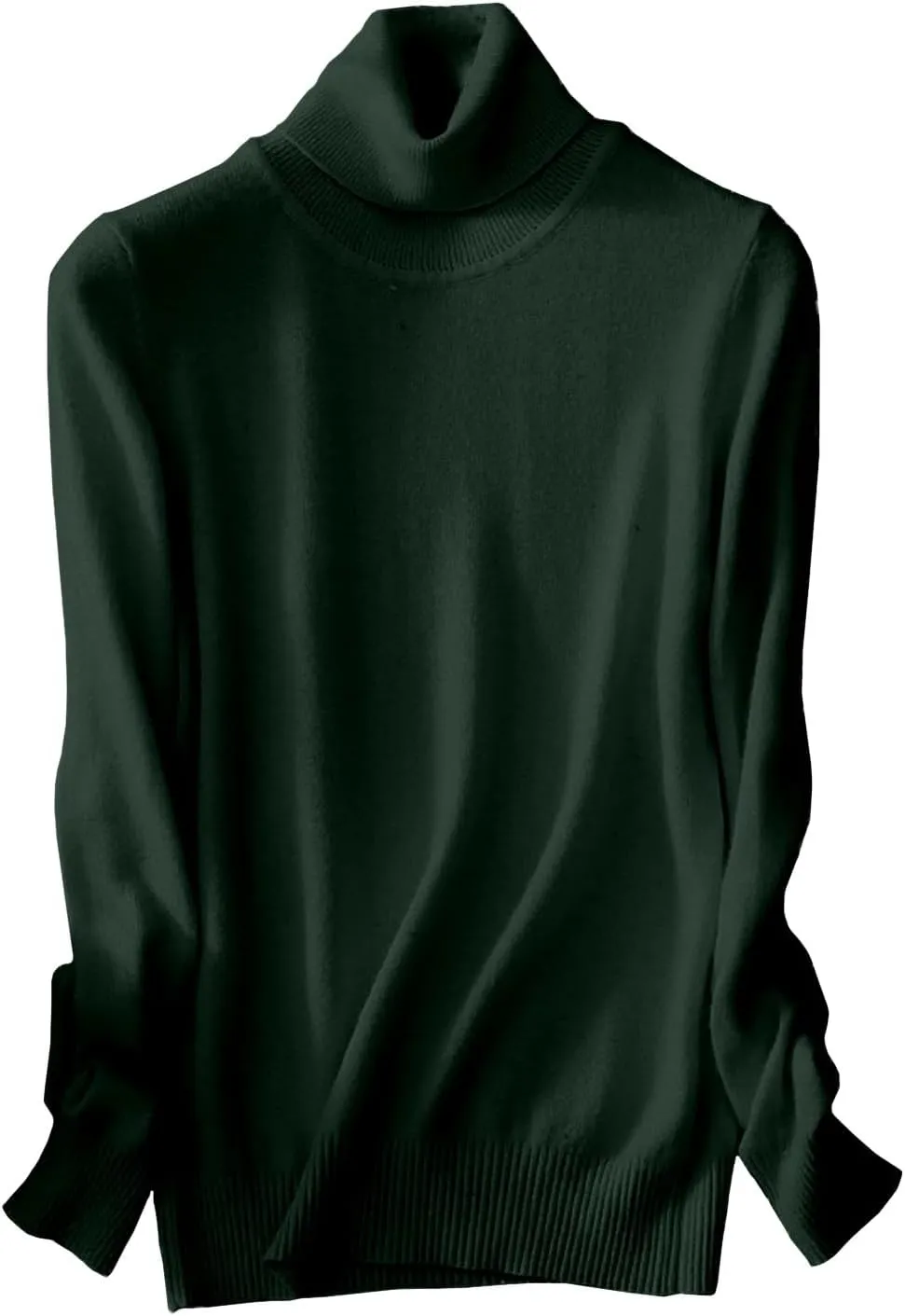 Cashmere Sweaters for Women Long Sleeve Turtleneck Sweater Pullover Winter Spring Soft Warm Cozy Wool Knit Sweater