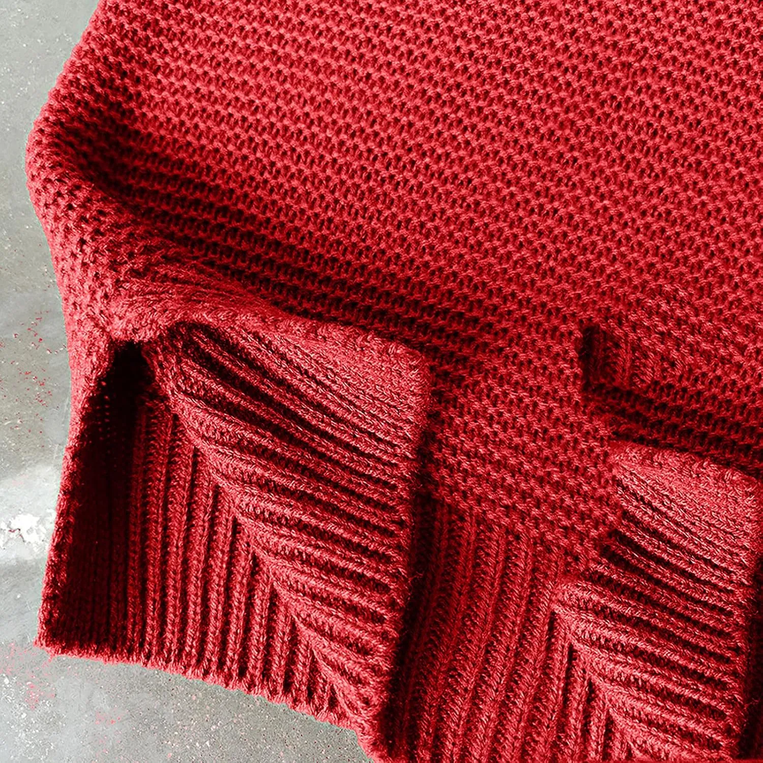 Chunky Sweaters for Women 2023 Fall Winter Oversized Sweaters Soft Warm Knitted Sweaters Slouchy Turtleneck Sweaters