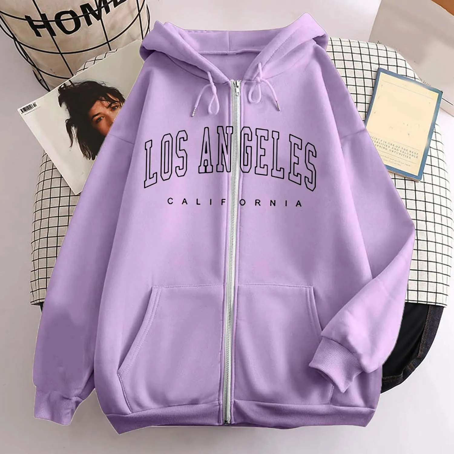 Fall Sweatshirts for Women Casual Crew Neck Long Sleeve Pullover Sweatshirts Fall Cute Cat Graphic Print Sweater Shirts