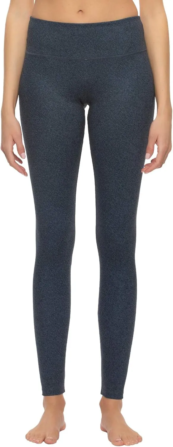 Felina Sueded Athleisure Performance Legging (2-Pack) Womens Leggings w/Slimming Waist Band Style: C3690RT