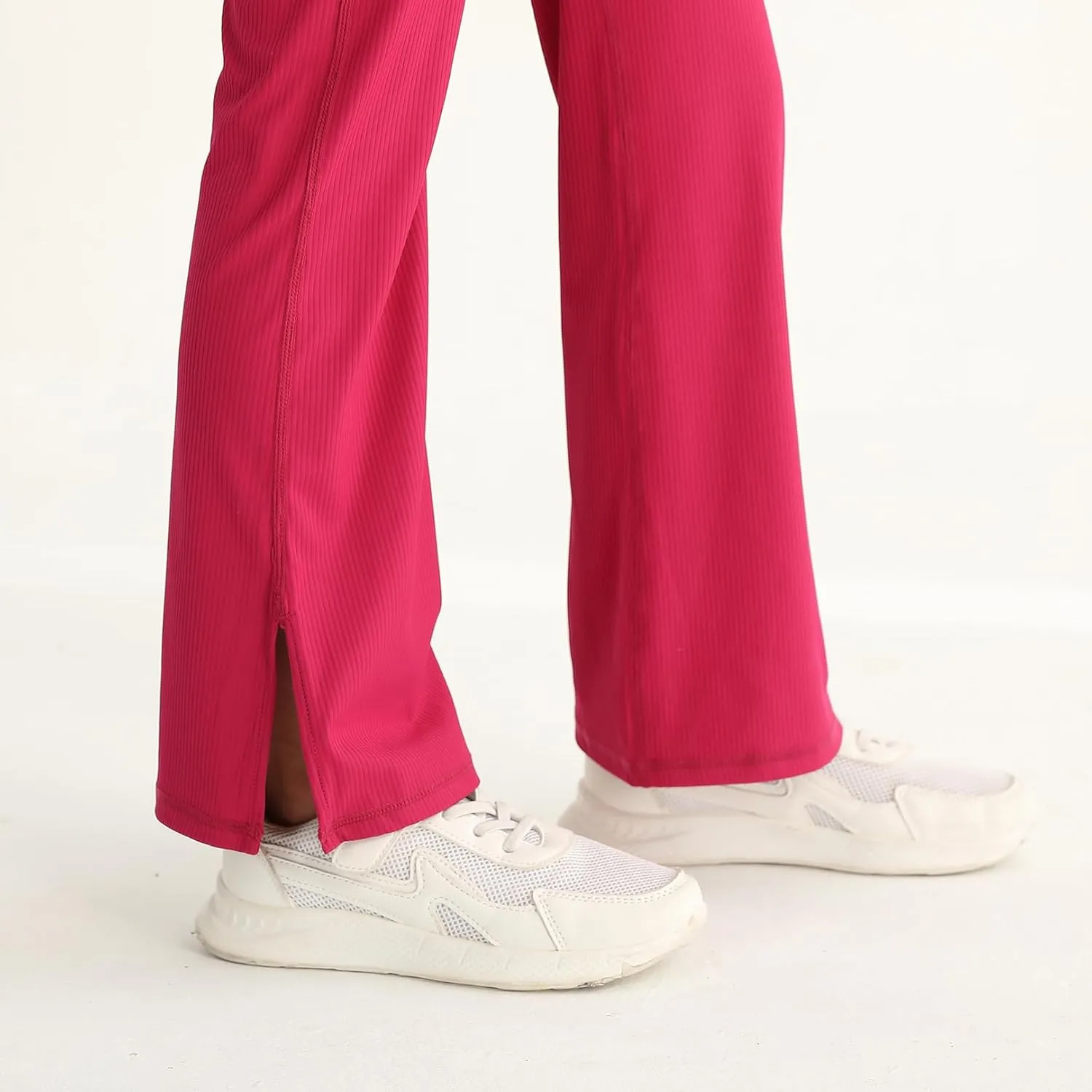 Girls Flare Legging Pants High Waist Bootcut Yoga Pants Kids Dance Bell Bottoms