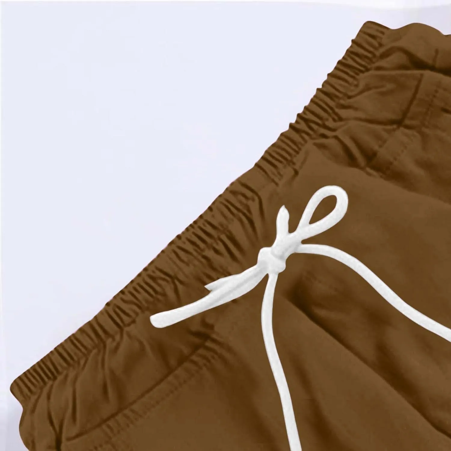 Girls Joggers Sweatpants Cargo Loose High Waisted Drawstring Pants Casual Outwear Trousers with Pockets 3-11 Years