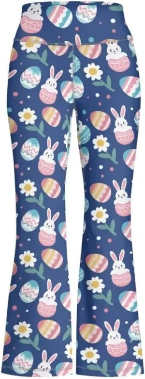 Girls Yoga Pants Size 5-14 Cute Flare Leggings for Girls Bell Bottoms