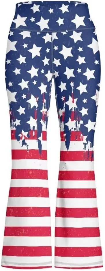 Girls Yoga Pants Size 5-14 Cute Flare Leggings for Girls Bell Bottoms