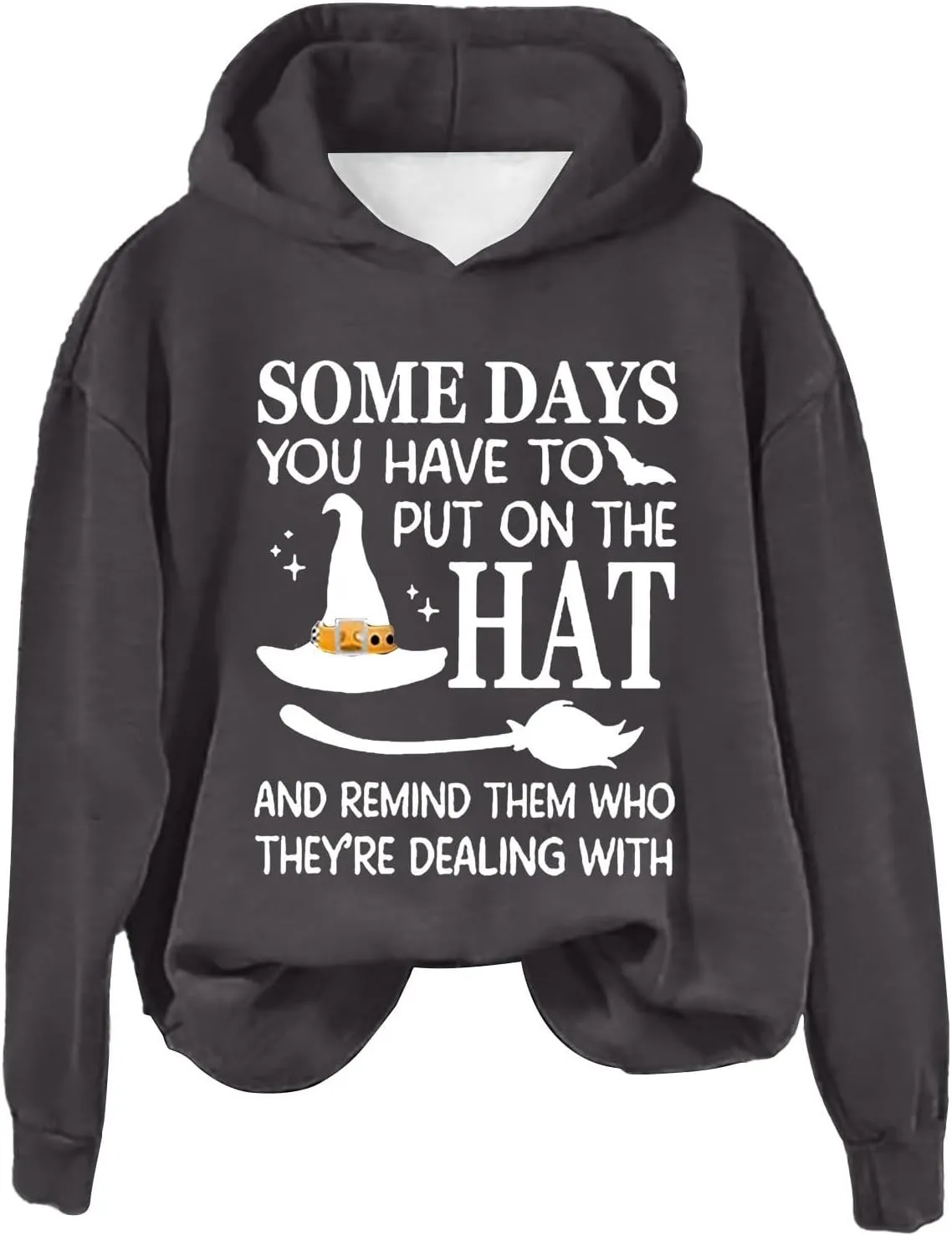 Halloween Ghost Sweatshirts for Women Women's Halloween Cute Print Hoodie Long Halloween Cute Crewneck Sweatshirts