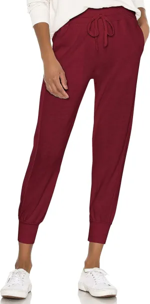 Hat and Beyond Womens Casual Active Lightweight French Terry Jogger Pants Yoga Sweatpants Pockets