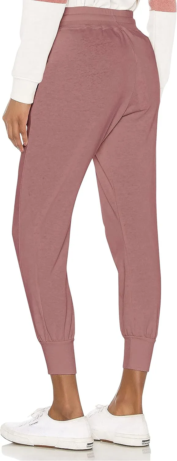 Hat and Beyond Womens Casual Active Lightweight French Terry Jogger Pants Yoga Sweatpants Pockets