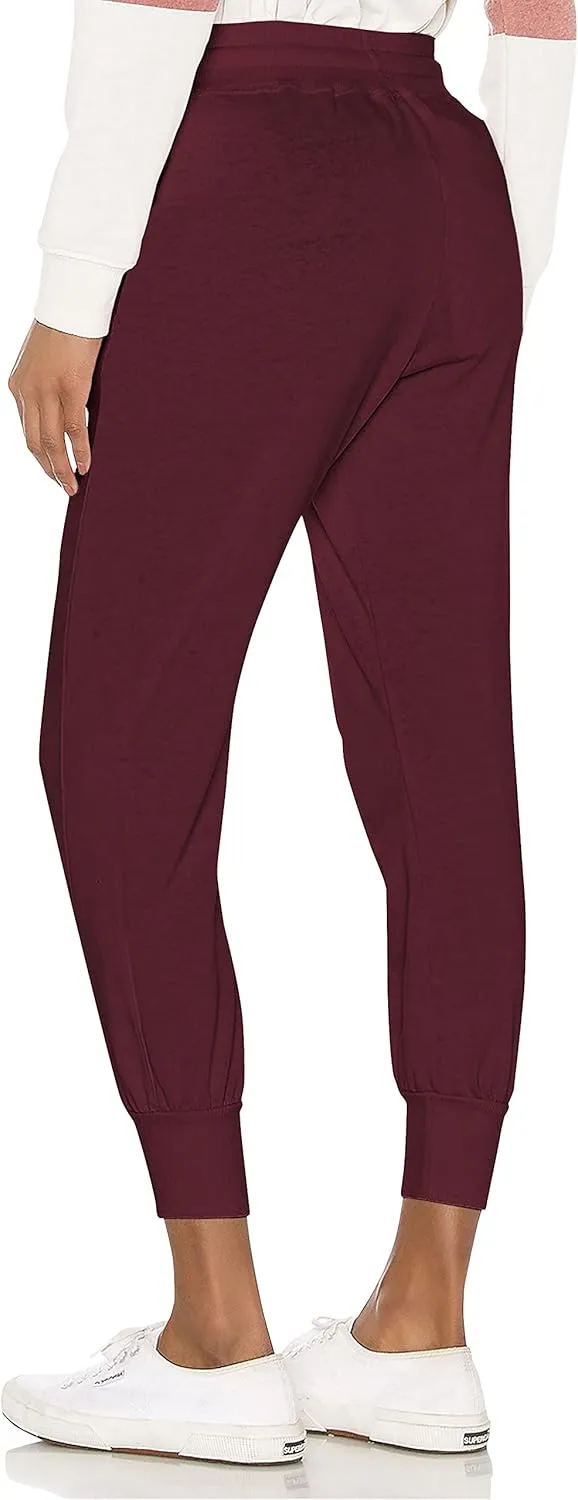 Hat and Beyond Womens Casual Active Lightweight French Terry Jogger Pants Yoga Sweatpants Pockets