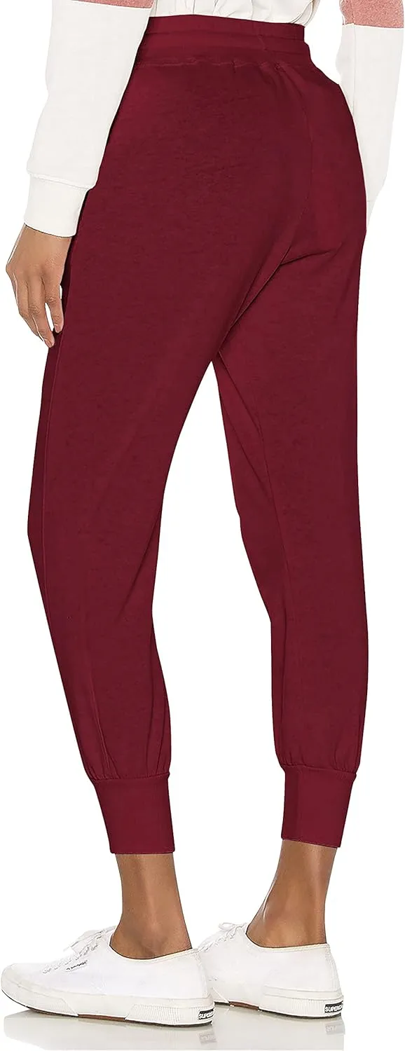 Hat and Beyond Womens Casual Active Lightweight French Terry Jogger Pants Yoga Sweatpants Pockets