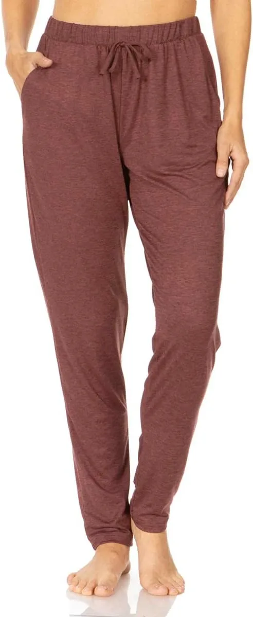 HEYHUN Womens Athleisure Joggers Ultra Soft Casual Yoga Lounge Pants with Pockets S-3XL