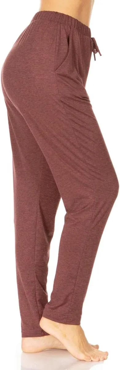 HEYHUN Womens Athleisure Joggers Ultra Soft Casual Yoga Lounge Pants with Pockets S-3XL