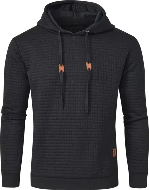 Hoodies for Men Fashion Hooded Sweatshirts Training Long Sleeve Hoodies Solid Color Fall Pullover Winter Shirts