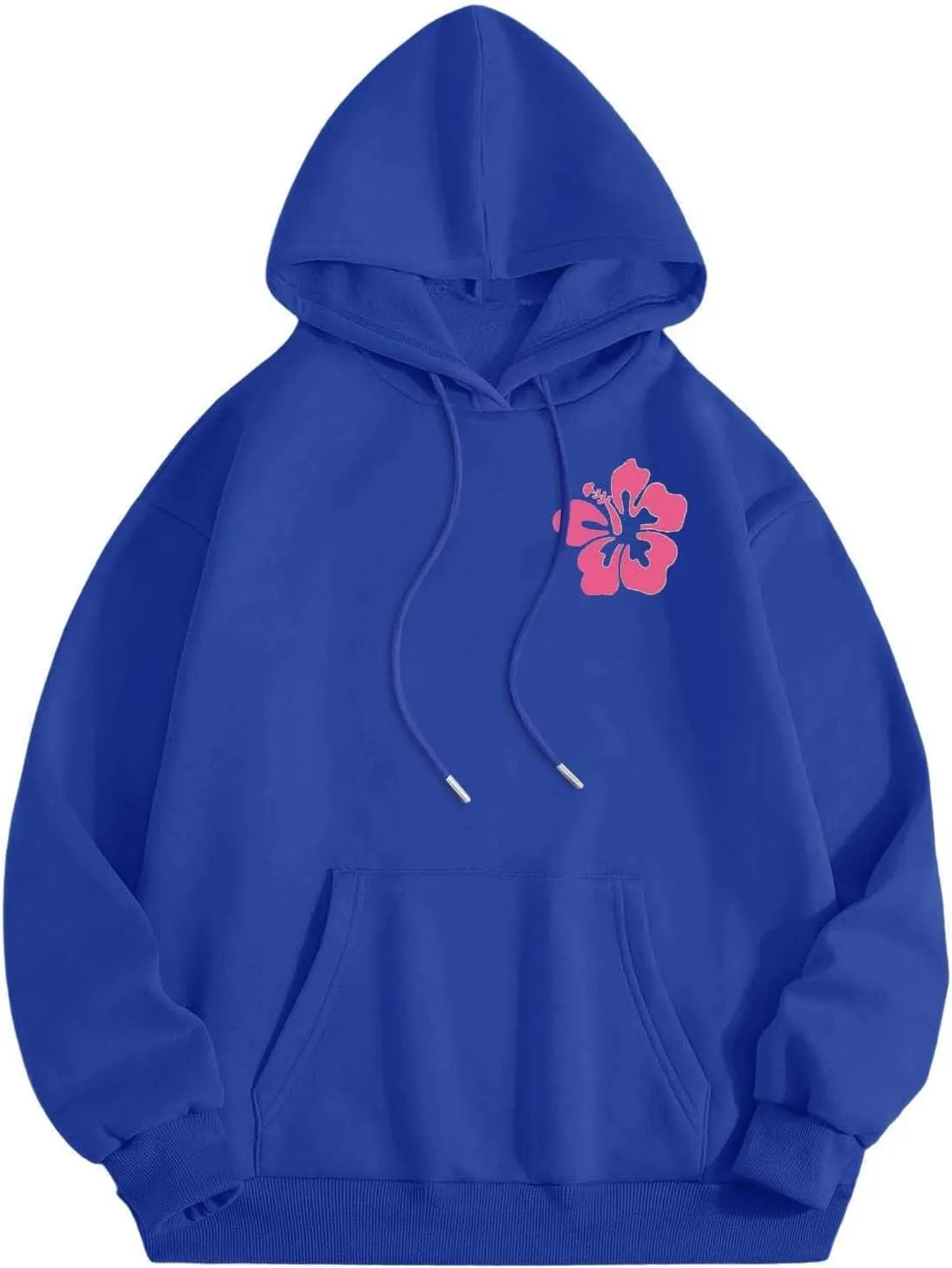 Hoodies for Teen Girls Long Sleeve Letter Preppy Casual Graphic Hoodies Drawstring Pullover Cute Oversized Sweatshirts