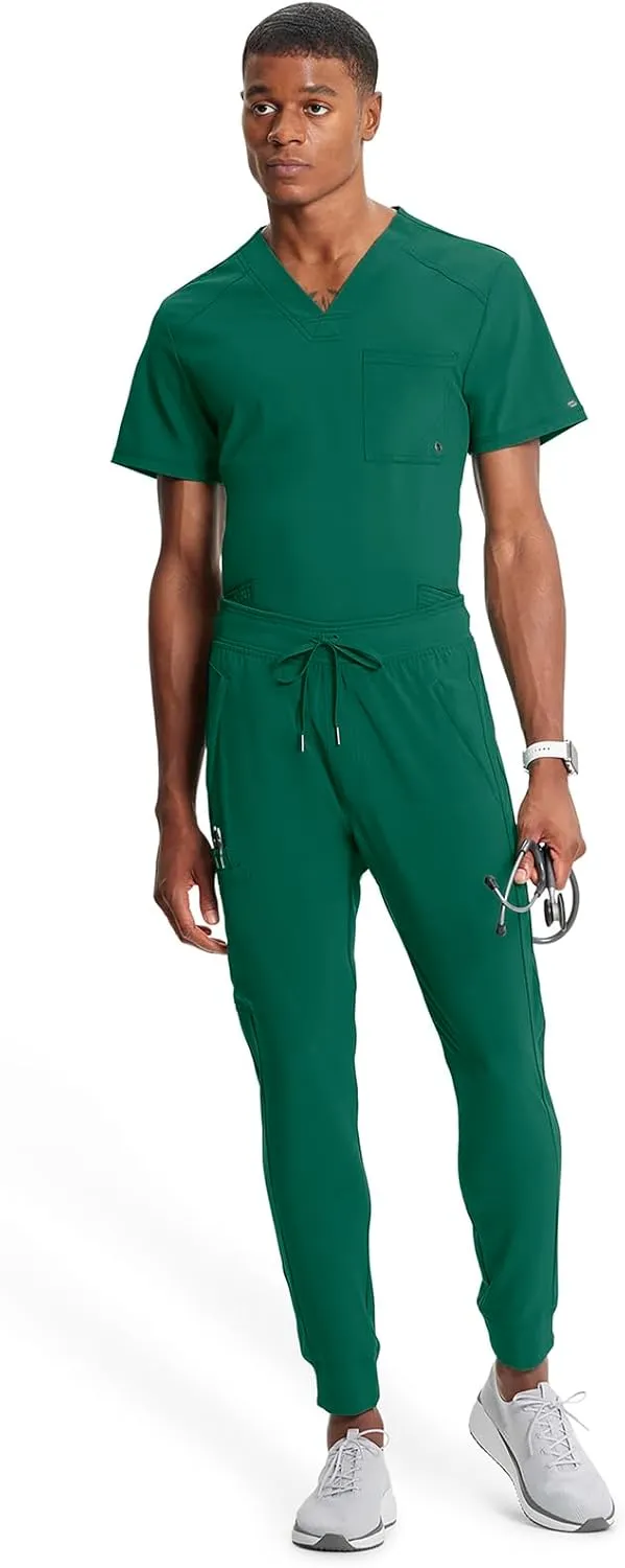 Infinity Cherokee Men's Jogger Pants with Drawstring Waist Mid Rise 5 Pockets Bottoms CK004A