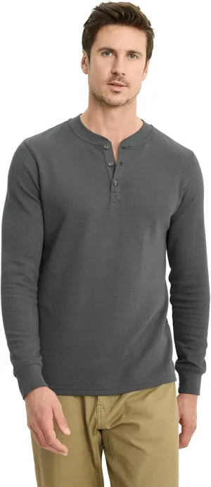 Jockey Men's Casualwear Outdoors Long Sleeve Henley