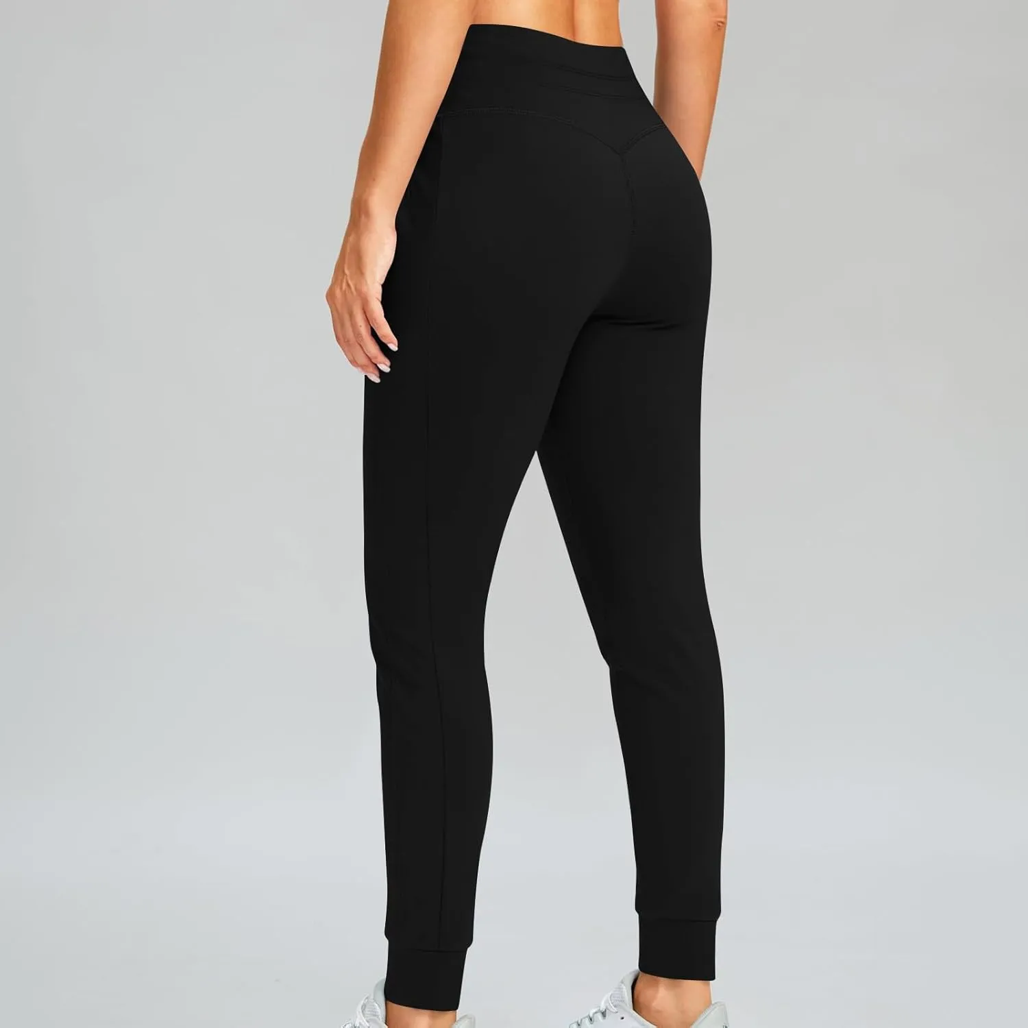 Jogger Pants for Women Lightweight Athletic Leggings Tapered Lounge Pants High Waisted Stretch Drawstring Sweatpants