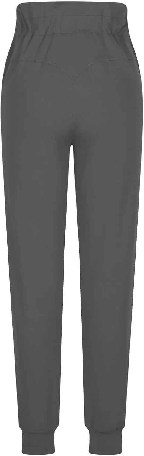 Jogger Pants for Women Lightweight Athletic Leggings Tapered Lounge Pants High Waisted Stretch Drawstring Sweatpants