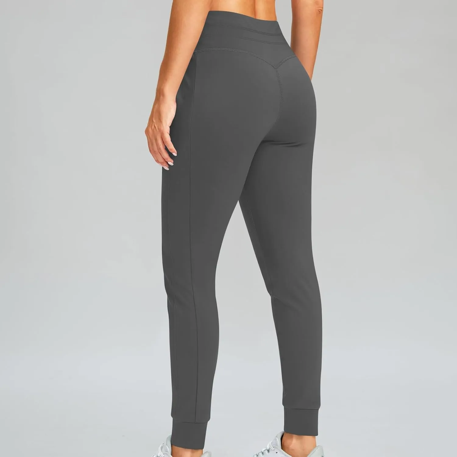 Jogger Pants for Women Lightweight Athletic Leggings Tapered Lounge Pants High Waisted Stretch Drawstring Sweatpants