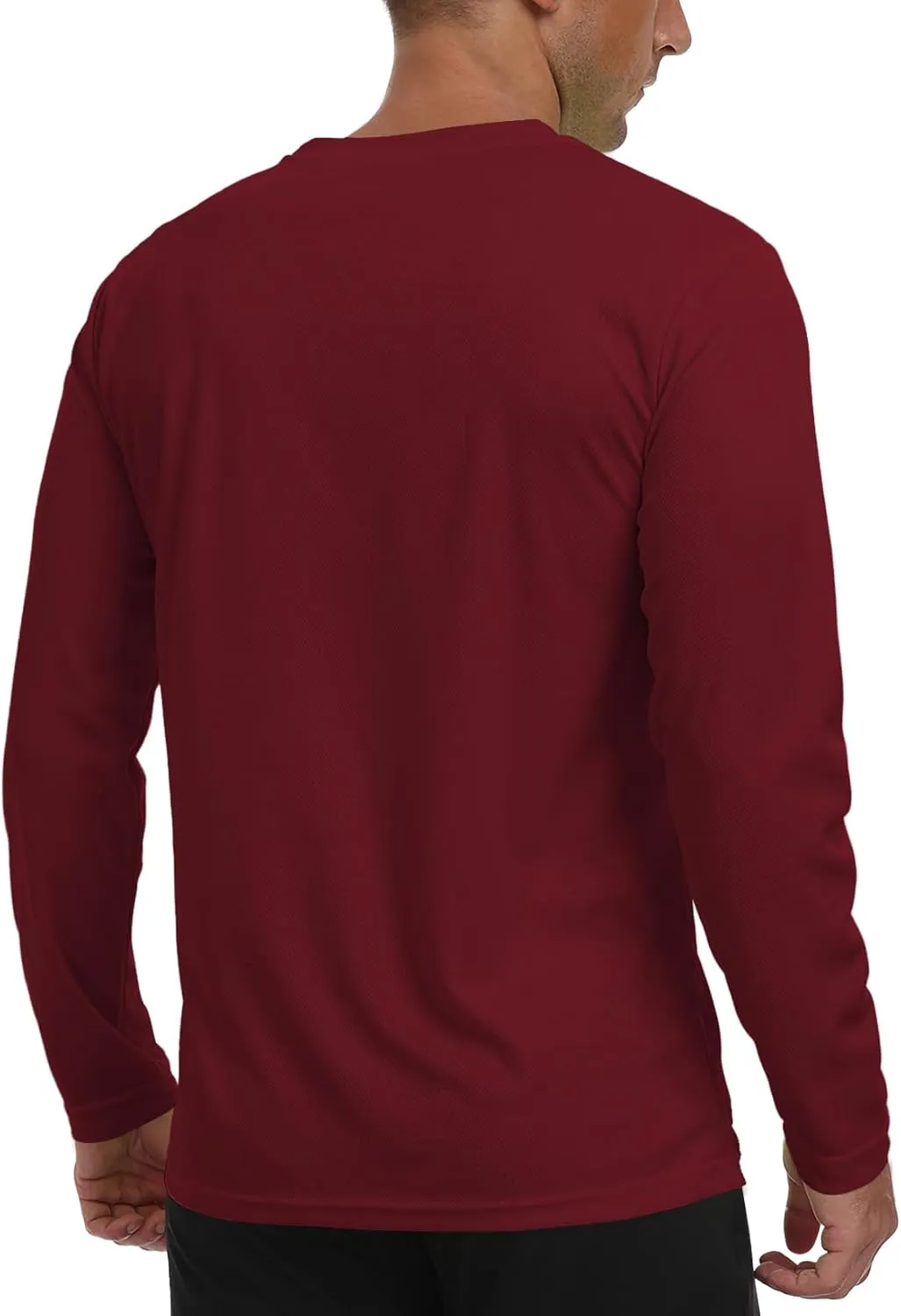 Long Sleeve Shirts for Men UPF 50  UV Protection Rash Guard Fishing Shirts Moisture Wicking Quick Dry Sun Shirts HH2410