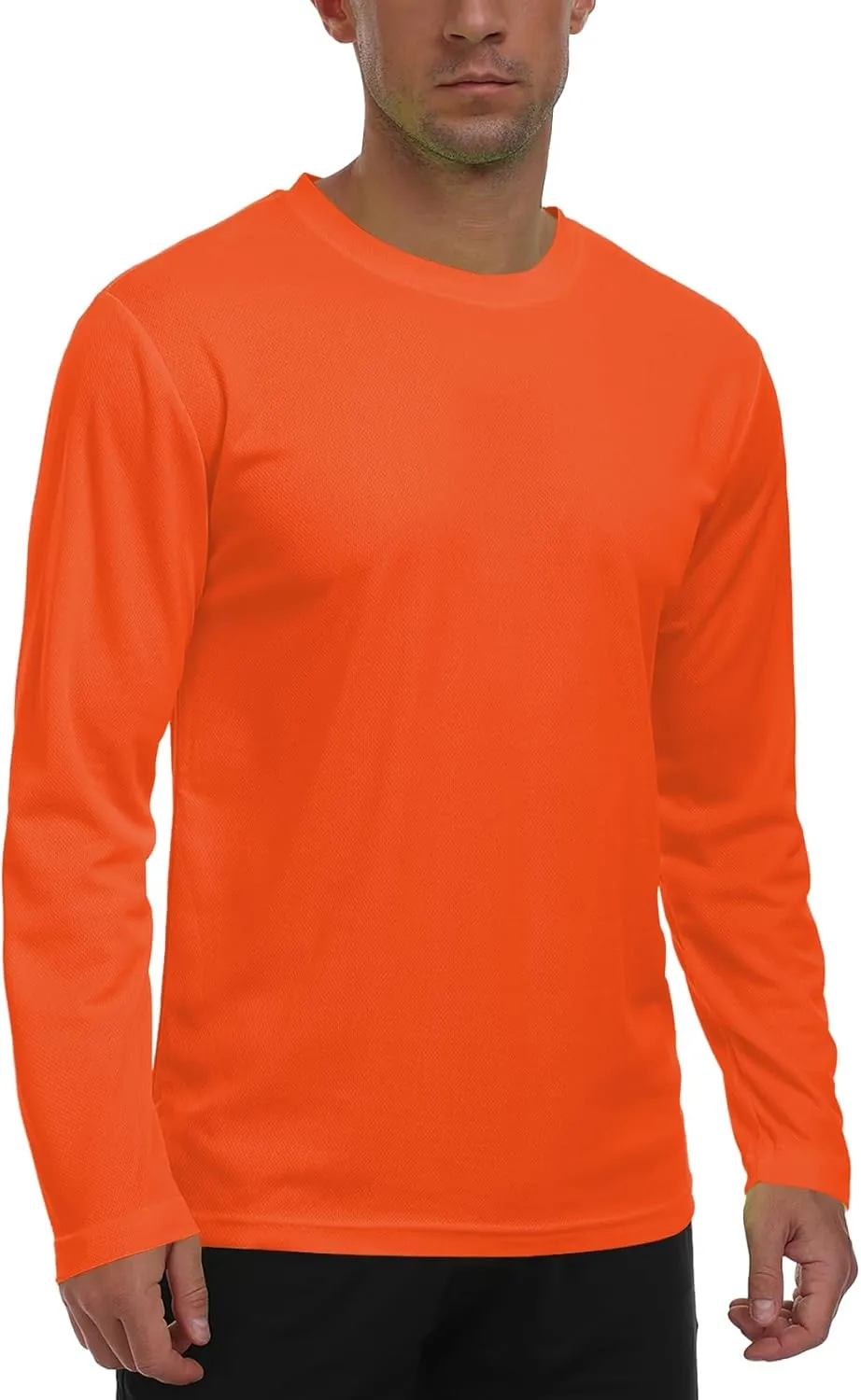 Long Sleeve Shirts for Men UPF 50  UV Protection Rash Guard Fishing Shirts Moisture Wicking Quick Dry Sun Shirts HH2410