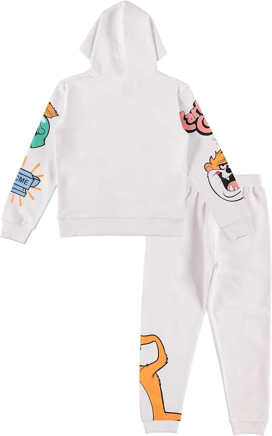Looney Tunes Boys Hoodie and Jogger Pants 2-Piece Outfit Set- Boys Sizes 4-16