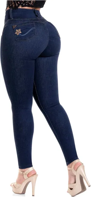 LT.ROSE Butt Lifting Jeans | Pantalones Colombianos Levanta Cola | High Waisted Jeans for Women | Colombian Jeans