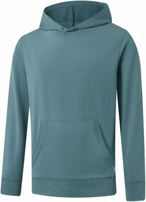 M MAELREG Mens Hoodies Pullover Performance Heather Kangaroo Pocket Thin Hooded Sweatshirt Athletic Golf Hoodies for Men
