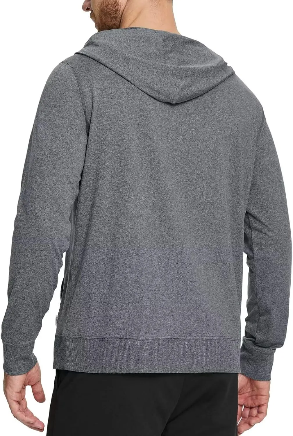 M MAELREG Mens Hoodies Pullover Performance Heather Kangaroo Pocket Thin Hooded Sweatshirt Athletic Golf Hoodies for Men
