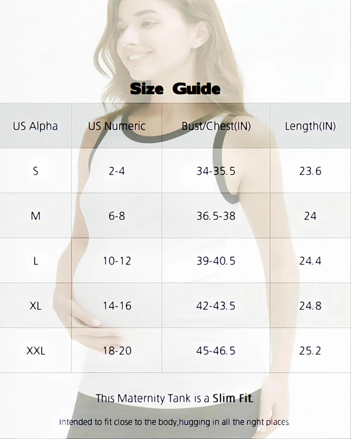 Maternity Tank Tops for Women, Long Workout Tops, Comfy Sleeveless Pregnancy Shirts, Bump Friendly Summer Clothes