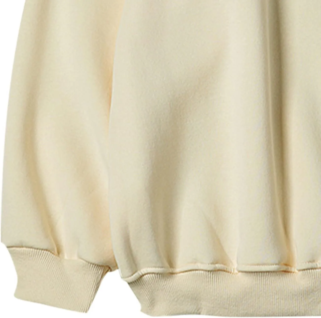 Men's Baggy Sweater Fashion Solid Crewneck Drop Shoulder Sleeve Pullover Sweatshirt Loose Crewneck Sweater