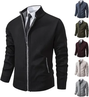 Mens Cardigan Sweater, Mens Shawl Collar Cardigan Sweater Cable Knitted Open Front Button Loose Fit Knit Sweaters